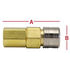 36C4-4F by TECTRAN - Air Brake Air Line Fitting - Brass, 1/4 in. Nominal Size, 1/4 in. NPT Female, Socket