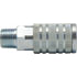 36C4-4M by TECTRAN - Air Brake Air Line Fitting - Brass, 1/4 in. Nominal Size, 1/4 in. NPT Male, Socket