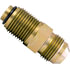 41157-WHD by TECTRAN - Air Brake Air Line Fitting - Brass, 3/8 in. Tube, 3/8in. Port, JIC 37 deg. Flare To Metric