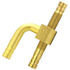 41410-WHD by TECTRAN - Air Brake Air Line Fitting - Brass, 1/4 in. Hose I.D, Wiper Tee