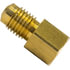 41442-WHD by TECTRAN - Inverted Flare Fitting - Brass, M10 x 1.0 Bubble Male to Female Thread