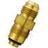 41439-WHD by TECTRAN - Air Brake Air Line Fitting - Brass, 3/8 in. O.D, Power Steering Male 37 deg. JIC Adapter