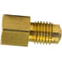 41442-WHD by TECTRAN - Inverted Flare Fitting - Brass, M10 x 1.0 Bubble Male to Female Thread