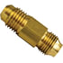 41521-WHD by TECTRAN - Flare Fitting - Brass, 1/4 in. Tube, 1/4 in. SAE Tube Size, AC Type