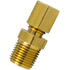 4468111WH by TECTRAN - Compression Fitting - Brass, 1/8 in. Tube Size, 1/16 in. Pipe Thread, Male