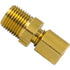 4468111WH by TECTRAN - Compression Fitting - Brass, 1/8 in. Tube Size, 1/16 in. Pipe Thread, Male