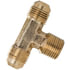 45-3A by TECTRAN - Air Brake Air Line Thread Branch Tee - Brass, 3/16 in. Size, 1/8 in. Thread, Male