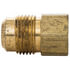 Tectran 46-10D Air Brake Air Line Fitting SAE Female Connector Flare Fitting, 5/8 in. Tube Size, 1/2 in. Pipe Thread