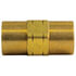 47934A by TECTRAN - Inverted Flare Fitting - Brass, 10 x 1.0 in. Thread, Metric Brake Line Union