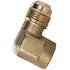 50-10D by TECTRAN - Flare Fitting - Brass, 5/8 in. Tube Size, 1/2 in. Pipe Thread, Female Elbow