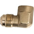 50-10D by TECTRAN - Flare Fitting - Brass, 5/8 in. Tube Size, 1/2 in. Pipe Thread, Female Elbow