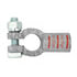 Tectran 5013-2/0N Battery Terminal Battery Connector - 2/0 Gauge, Orange, Negative, Straight Clamp, Cast Copper
