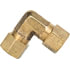 65-4 by TECTRAN - Compression Fitting - Brass, 1/4 inches Tube Size, Union Elbow