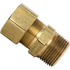 68-10D by TECTRAN - Compression Fitting - Brass, 5/8 in. Tube, 1/2 in. Thread, Male Connector