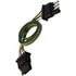 682-410 by TECTRAN - Electrical Connectors - 4-Way, Molded Flat, with Wires