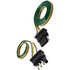 682-410L by TECTRAN - Electrical Connectors - 4-Way, Molded Flat, with Wires and Leads