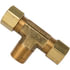 72-3A by TECTRAN - Compression Fitting - Brass, 3/16 in. Tube, 1/8 in. Thread, Male Branch Tee