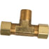 72-3A by TECTRAN - Compression Fitting - Brass, 3/16 in. Tube, 1/8 in. Thread, Male Branch Tee