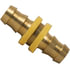 729-4 by TECTRAN - Air Brake Air Line Fitting - Brass, 1/4 inches Hose I.D, Splicer