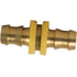 729-4 by TECTRAN - Air Brake Air Line Fitting - Brass, 1/4 inches Hose I.D, Splicer