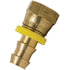 728-44 by TECTRAN - Air Tool Hose Barb - Brass, 1/4 in. Hose I.D, 1/4 in. Tube, Female, Flare Swivel