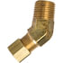 74-4A by TECTRAN - Compression Fitting - Brass, 1/4 in. Tube, 1/8 in. Thread, 45 deg. Elbow