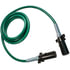 Tectran 7AAB102PG Trailer Power Cable 10 ft. Green ARTICFLEX™ 7-Way ABS Duty Straight Cable with Spring Guards and Poly Plug