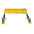 7ATG222EW by TECTRAN - Trailer Power Cable - 12, ft. 7-Way, Powercoil, Auxiliary, Yellow, WeatherSeal