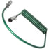 7ATG242MW by TECTRAN - Trailer Power Cable - 12 ft., 7-Way, Powercoil, ABS, Green, with WeatherSeal
