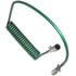 7ATG242MW by TECTRAN - Trailer Power Cable - 12 ft., 7-Way, Powercoil, ABS, Green, with WeatherSeal