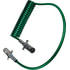 7ATG512MG by TECTRAN - Trailer Power Cable - 15 ft., 7-Way, Powercoil, ABS, Green, with Spring Guards