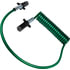 7ATG522PG by TECTRAN - Trailer Power Cable - 15 ft., 7-Way, Powercoil, ABS, Green, with Poly Plugs