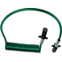 7ATG522PG by TECTRAN - Trailer Power Cable - 15 ft., 7-Way, Powercoil, ABS, Green, with Poly Plugs