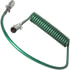 7ATG524MW by TECTRAN - Trailer Power Cable - 15 ft., 7-Way, Powercoil, ABS, Green, with WeatherSeal