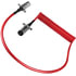 7BTG524MW by TECTRAN - Trailer Power Cable - 15 ft., Powercoil, 4 Gauge, Red, Single Pole, with WeatherSeal