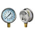Tectran 80L25BM16 Multi-Purpose Pressure Gauge Brake Pressure Gauge - Bottom Mount, 2.5 in. diameter, 0 - 160 psi, Glycerin