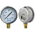 Tectran 80L25BM3C Multi-Purpose Pressure Gauge Brake Pressure Gauge - Bottom Mount, 2.5 in. diameter, 0 - 300 psi, Glycerin