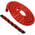 820SPRR-Q by TECTRAN - Spiral Wrap - 25 ft., Red, 1-1/4 inches I.D