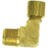 869-25A by TECTRAN - Transmission Air Line Fitting - Brass, 5/32 in. Tube, 1/8 in. Thread, Elbow