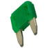 88-0039 by TECTRAN - Multi-Purpose Fuse - Mini Fast Acting Blade, Green, Rated for 32 VDC