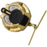 9119L by TECTRAN - Fuel Tank Cap - Brass, 2 in. dia., Locking, Non-Vented, Female Thread