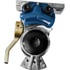 9202 by TECTRAN - Gladhand - Aluminum Casting, Handle Style Shut-Off, Service, with Flange Mount