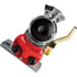 9203 by TECTRAN - Gladhand - Aluminum Casting, Handle Style Shut-Off, Emergency, with Flange Mount