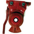 9208 by TECTRAN - Gladhand - Cast Iron, Composite Nylon Shut-Off, Emergency, with Flange Mount