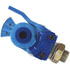 9237 by TECTRAN - Gladhand - Cast Iron, Composite Nylon Shut-Off, Service, with Bulkhead Fitting