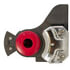 9296E-A by TECTRAN - Gladhand - Red, Emergency, 90 Deg Angle Mount, Anodized Aluminum