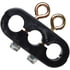 94-0002 by TECTRAN - 3-Hole Beefy Clamp, with 2 Eye Bolts, Holds (2) Air Lines and (1) Power Line