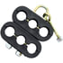 94-0006 by TECTRAN - 6-Hole Beefy Clamp, with U-Bolt and Eye Bolt, Holds (4) Air Lines and (2) Power Lines