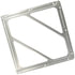 9458 by TECTRAN - Placard Holder Split Frame - Bright Aluminum Finish, Unpainted