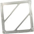 9458 by TECTRAN - Placard Holder Split Frame - Bright Aluminum Finish, Unpainted